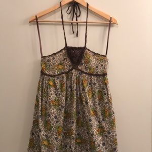 Free People Spring Dress with Crochet Detail
